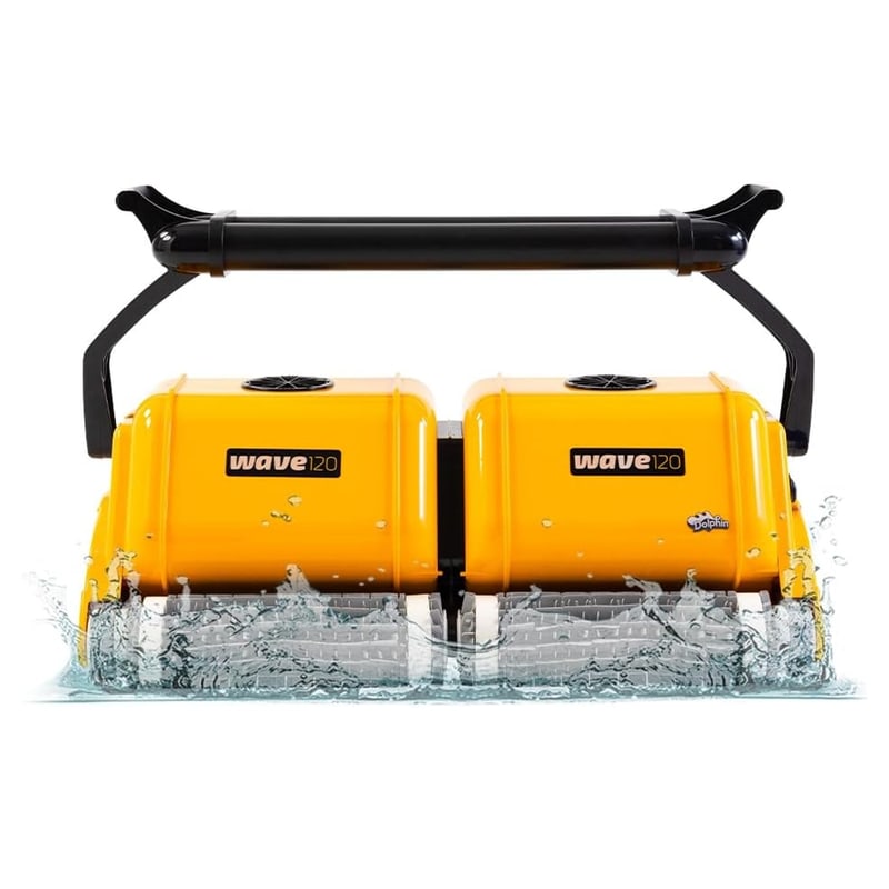 Open Box Dolphin Wave 120 Commercial Robotic Pool Cleaner